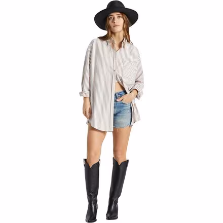 Sidney Oversized Long-Sleeve Shirt - Women's