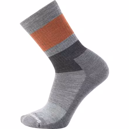 Everyday Blocked Stripe Crew Sock