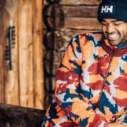 Panorama Printed Pile Jacket - Men's