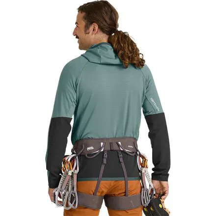 Fleece Rib Hooded Jacket - Men's