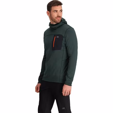 Vigor Grid Fleece Pullover Hoodie - Men's