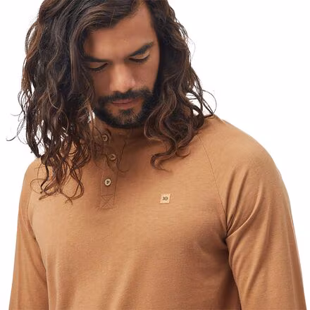 Classic Long-Sleeve Henley - Men's