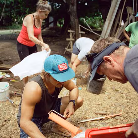Whitewater Nylon Mesh Snapback Hat