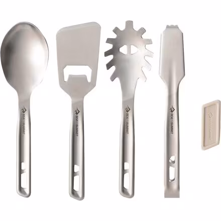 Detour Stainless Steel Utensil 4-Piece Set