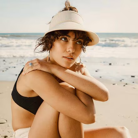 Newport Straw Visor - Women's