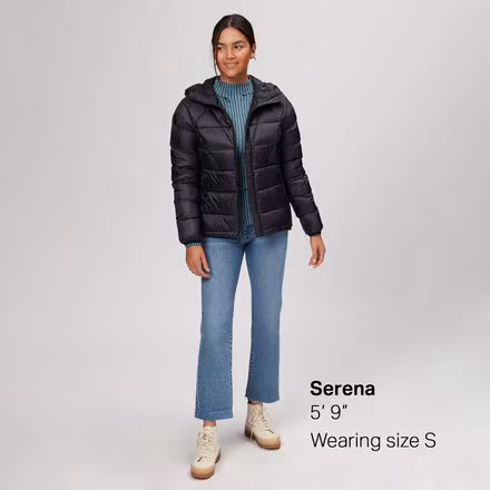 Hype Down Hooded Jacket - Women's