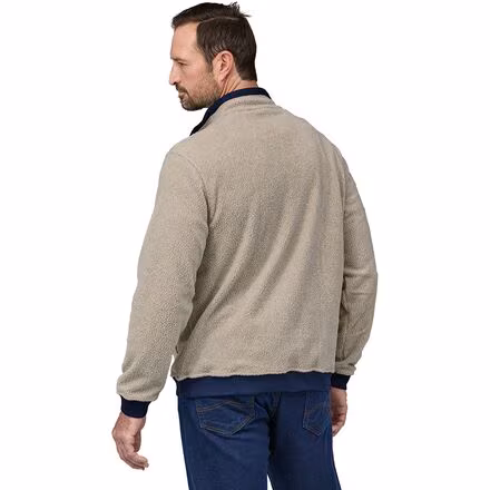 Shearling Button Pullover Fleece - Men's