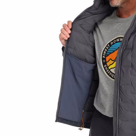 Cubit Stretch Down Hooded Jacket - Men's