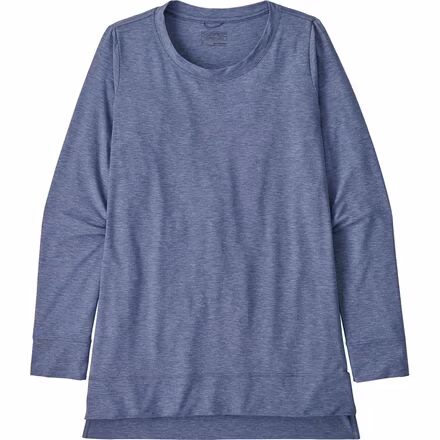 Glorya Side Slit Long-Sleeve Top - Women's