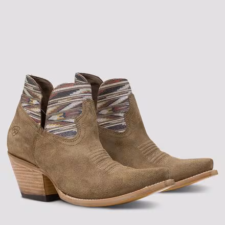 Hazel Chimayo Western Bootie Narrow - Women's