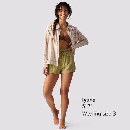 Range Long-Sleeve Plaid Shirt - Women's