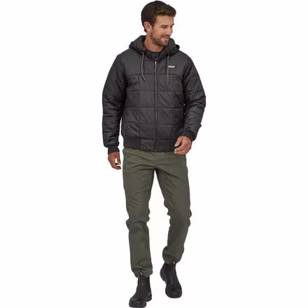 Box Quilted Hooded Jacket - Men's