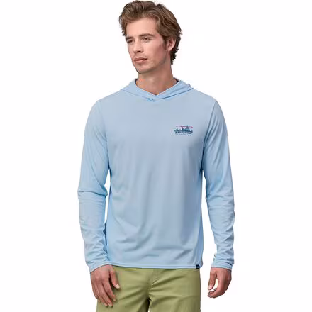 Cap Cool Daily Graphic Hooded Shirt - Men's