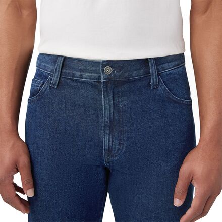 Loose Fit Double Knee Denim Pant - Men's