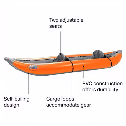 Outfitter II Tandem Inflatable Kayak