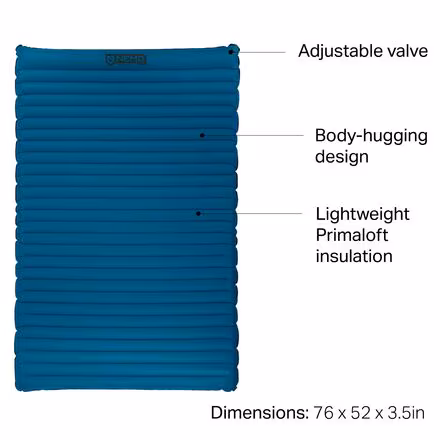 Quasar 3D Insulated Double Sleeping Pad