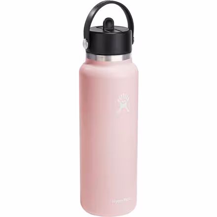 40oz Wide Mouth Water Bottle + Flex Straw Cap