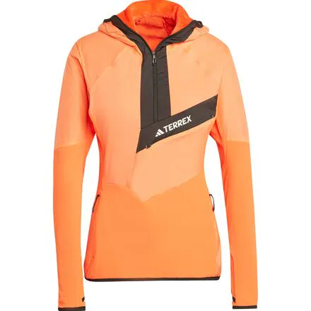 Techrock Ultralight 1/2-Zip Hooded Fleece Jacket - Women's