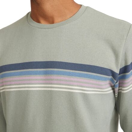 Chest Stripe Crewneck Sweater - Men's