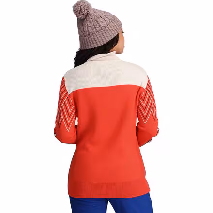 Voss Ski Knit Half Zip Sweater - Women's
