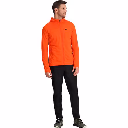 Vigor Grid Fleece Full-Zip Hooded Jacket - Men's