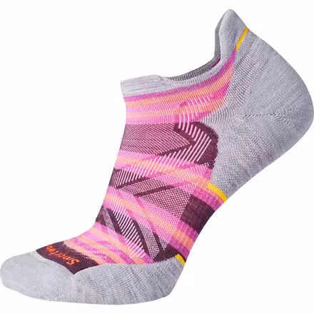 Run Targeted Cushion Stripe Low Ankle Sock - Women's