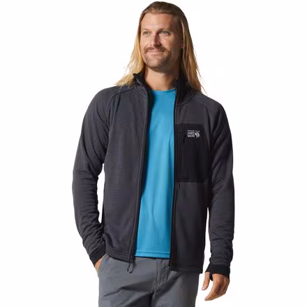 Polartec Power Grid Full-Zip Hoodie - Men's