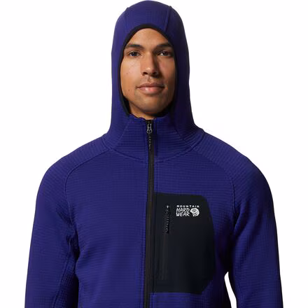 Polartec Power Grid Full-Zip Hoodie - Men's