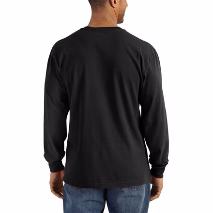 Workwear Pocket Long-Sleeve Henley Shirt - Men's