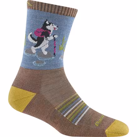 Critter Club Micro Crew Lightweight Cushion Sock - Women's