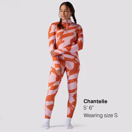 Lightweight Poly 1/4-Zip Baselayer Top - Women's