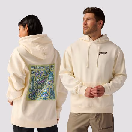 Washington DC Poster Hoodie