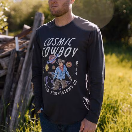 Cosmic Cowboy Long-Sleeve T-Shirt - Men's