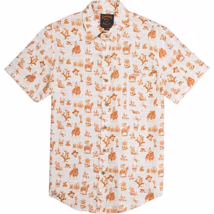 City Slicker Button Up Short-Sleeve Shirt - Men's