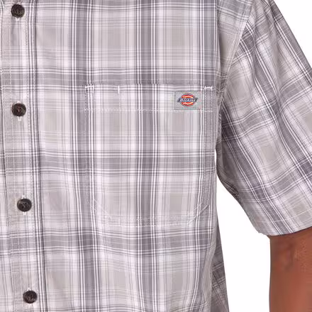 Flex Plaid Short-Sleeve Shirt - Men's