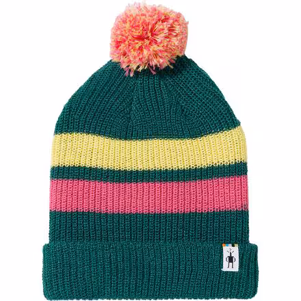 Stripe Pom Beanie - Kids'
