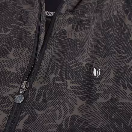Solana Full-Zip Print Hooded Windbreaker Jacket - Men's
