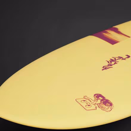 Beach Cloud Art Series Surfboard - Futures