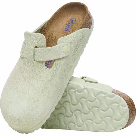 Boston Soft Footbed Suede Narrow Clog - Women's