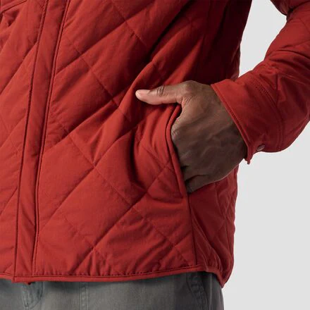 Quilted Insulated Shirt Jacket - Men's