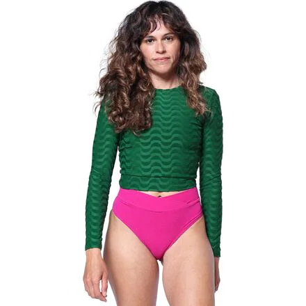 Palomar Cropped Top Rashguard - Women's