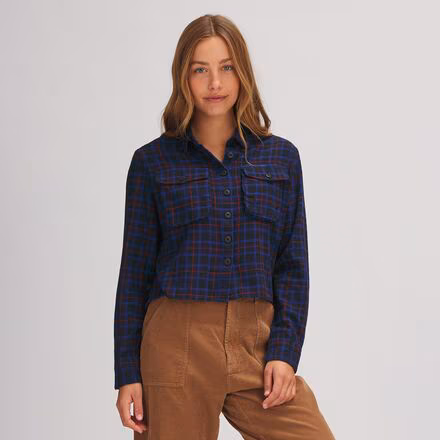 Daily Crop Flannel - Women's