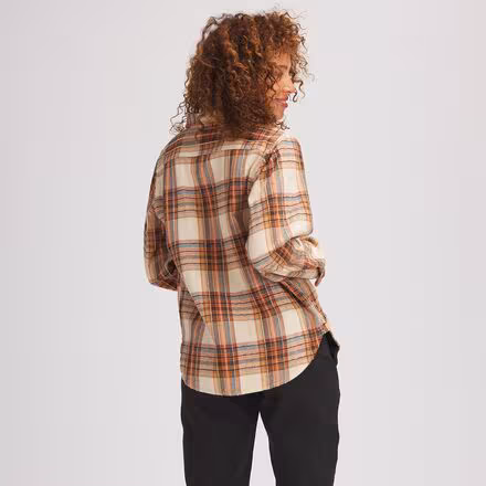 Plaid Flannel Shirt - Women's