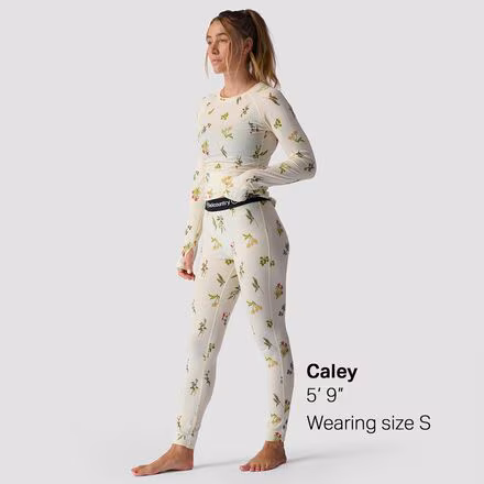 Spruces Lightweight Merino Printed Bottom - Women's