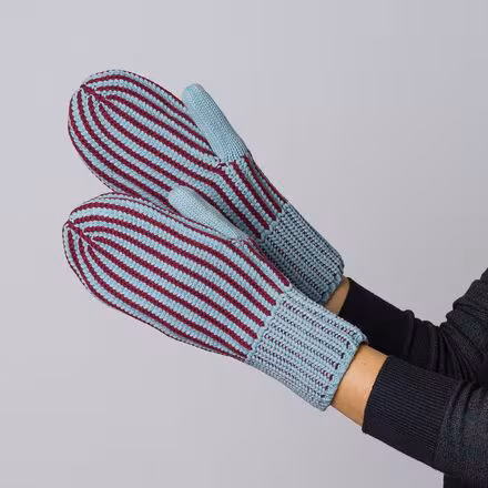 Chunky Rib Mittens