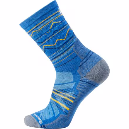 Performance Hike Light Cushion Mountain Range Pattern Crew