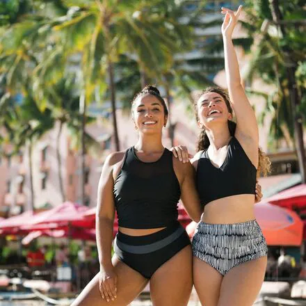 Switch V Crop Bikini Top - Women's