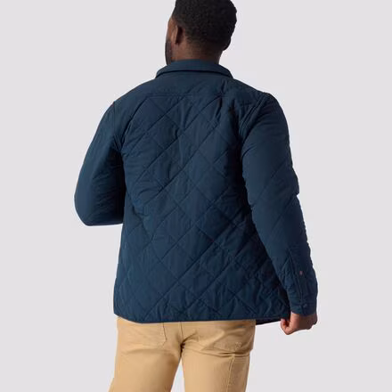 Quilted Insulated Shirt Jacket - Men's