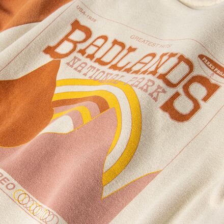 Badlands Greatest Hits Raglan Crew Sweatshirt