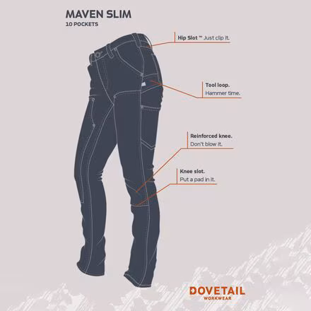 Maven Slim Pant - Women's